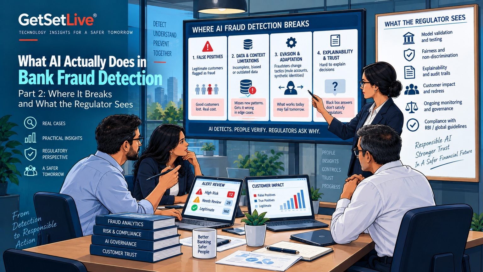 What AI Actually Does in Bank Fraud Detection (Part 2): Where It Breaks and What the Regulator Sees