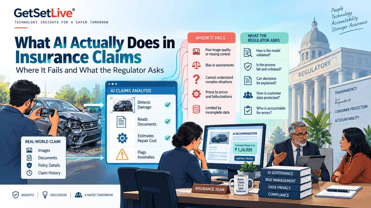What AI Actually Does in Insurance Claims (Part 2): Where It Fails and What the Regulator Asks